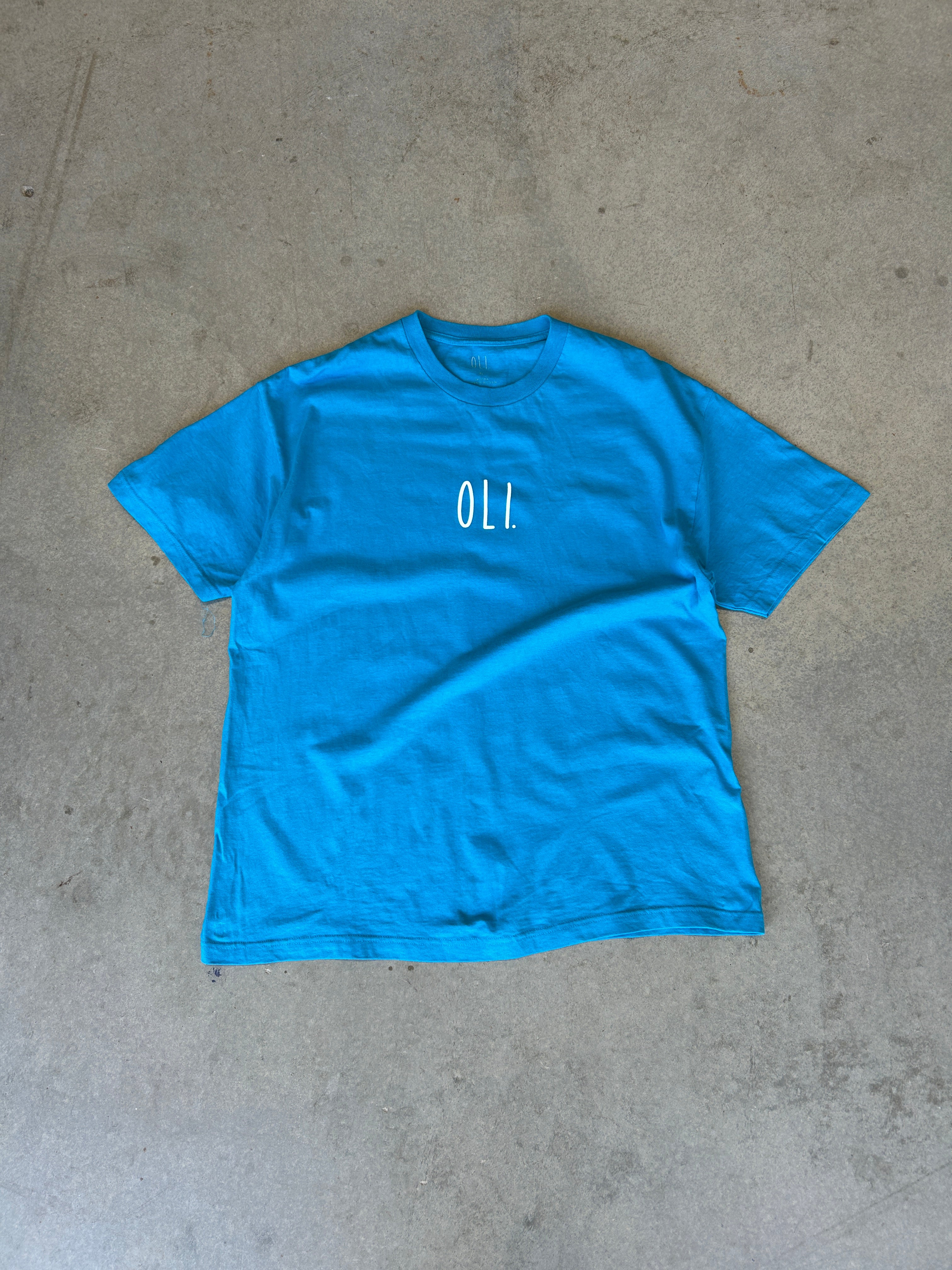 PRE LOVED | STAPLE T CYAN - XL