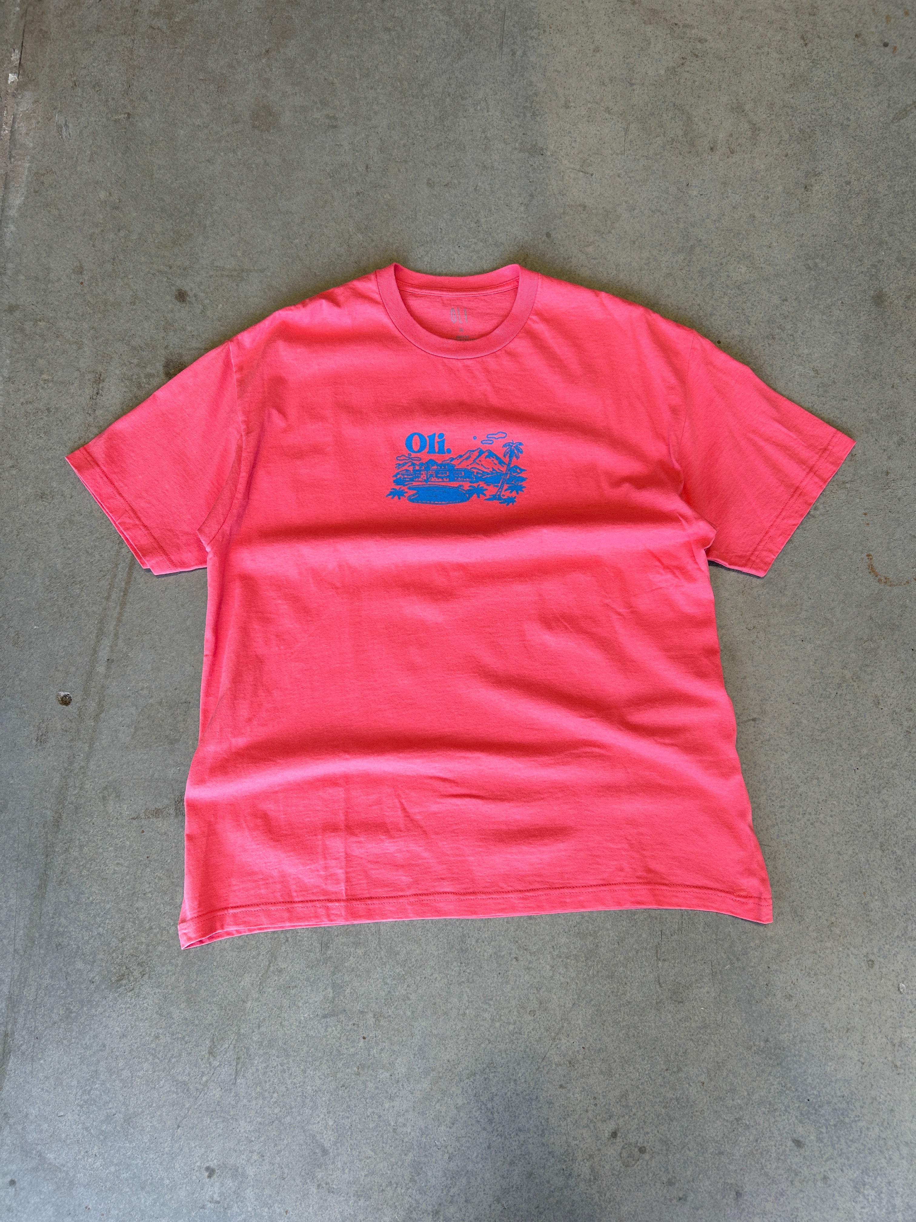 PRE LOVED | POOLSIDE T PINK - XL