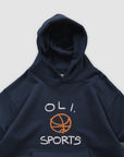 Basketball Sports Hood - Navy