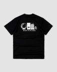 Music To My Ears Back Print T - Black