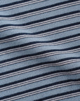 Heavy Stripe Polo - Sky