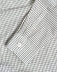 Grid Long Sleeve Button Up - Bone