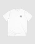 Curb Rider Back Print T - White