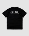 Curb Rider Back Print T - Black