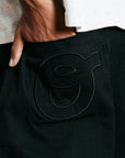 Pleated Cotton Short - Black