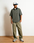 Heavy Stripe Polo - Navy