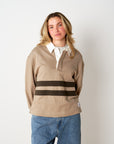 Hoop Rugby Polo - Mushroom