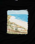 Back Beach T - Black