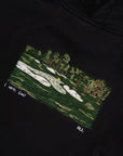 Embroidered I Hate Golf Hood - Black