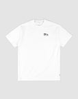 Camping Back Print T - White