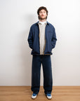 Reversible Kelpie Jacket - Navy/Brown