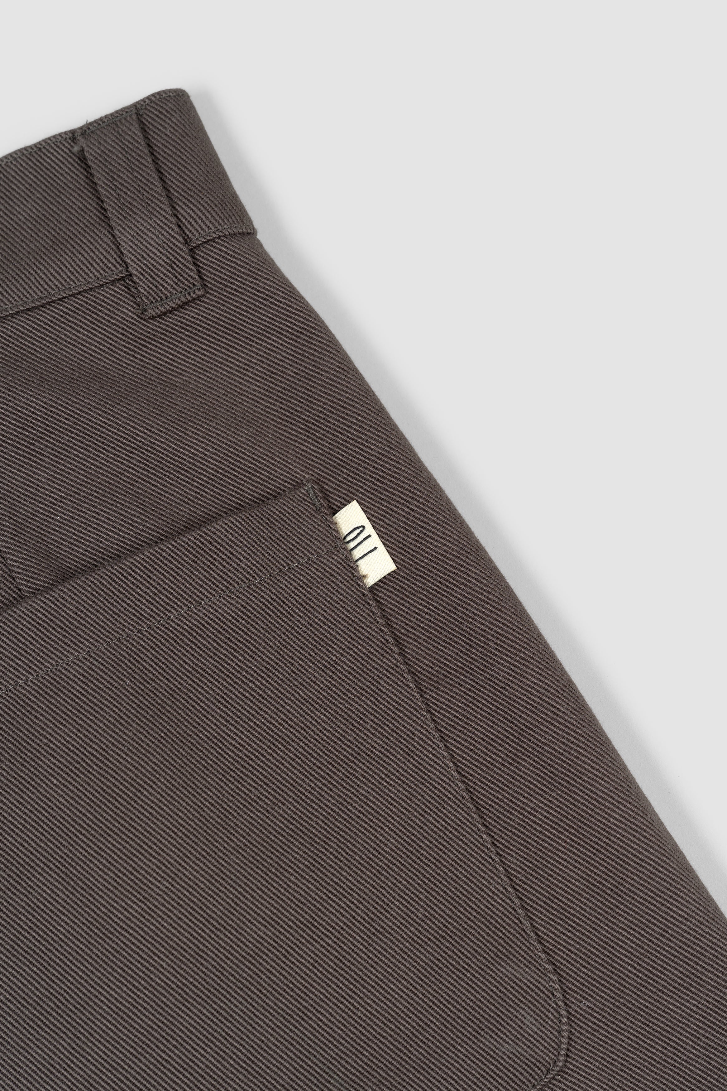 Pleated Pant - Coal