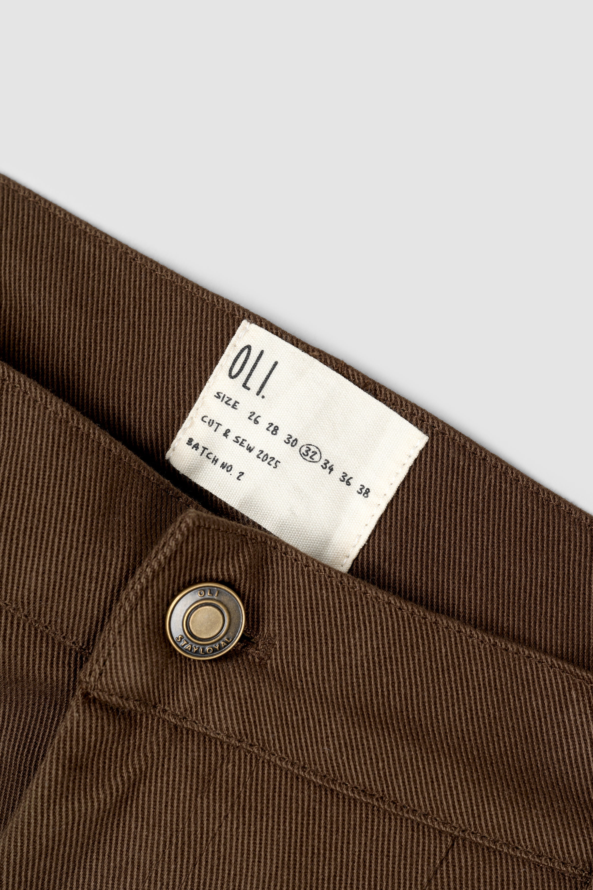 Pleated Pant - Choc