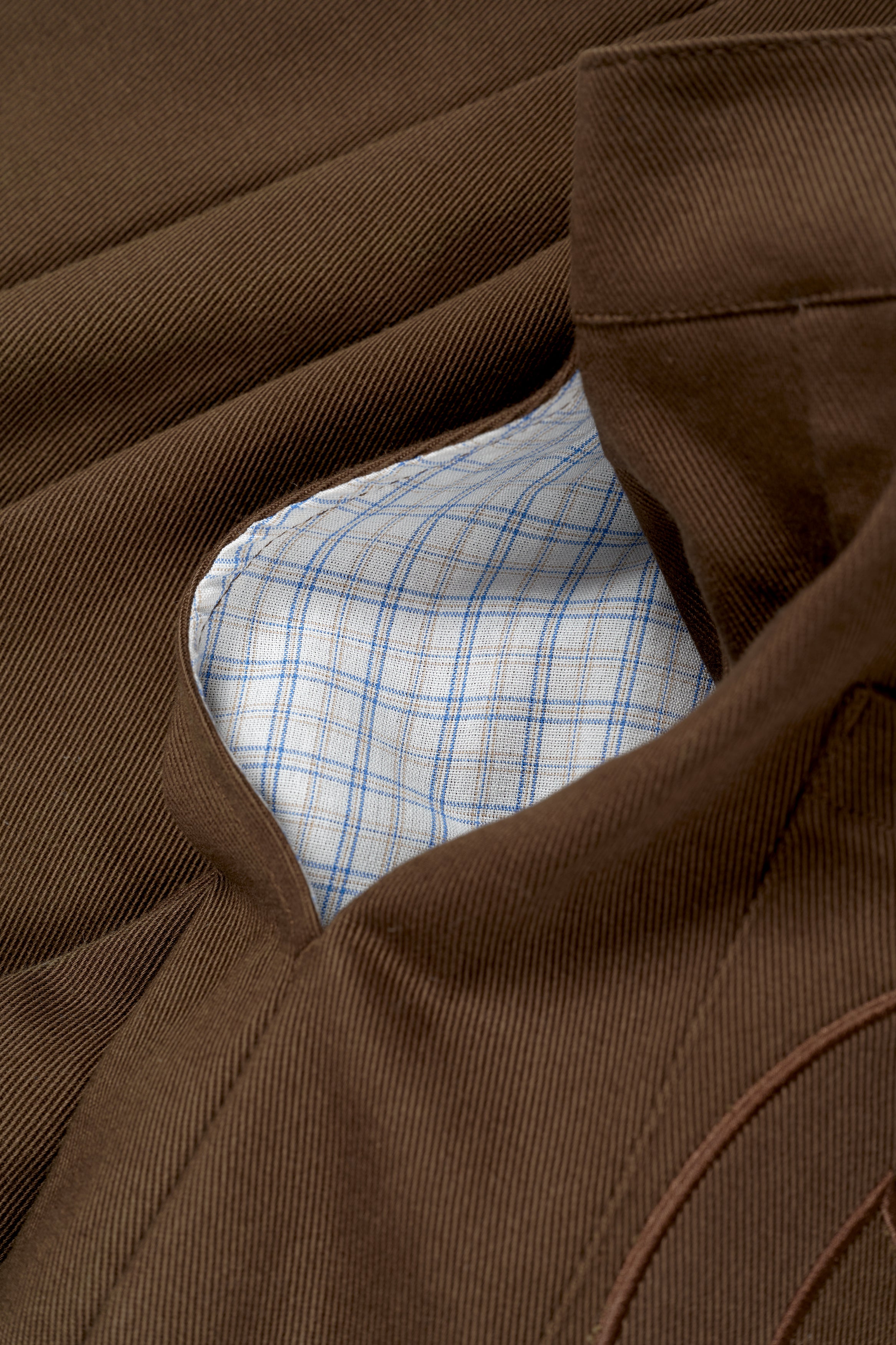 Pleated Pant - Choc