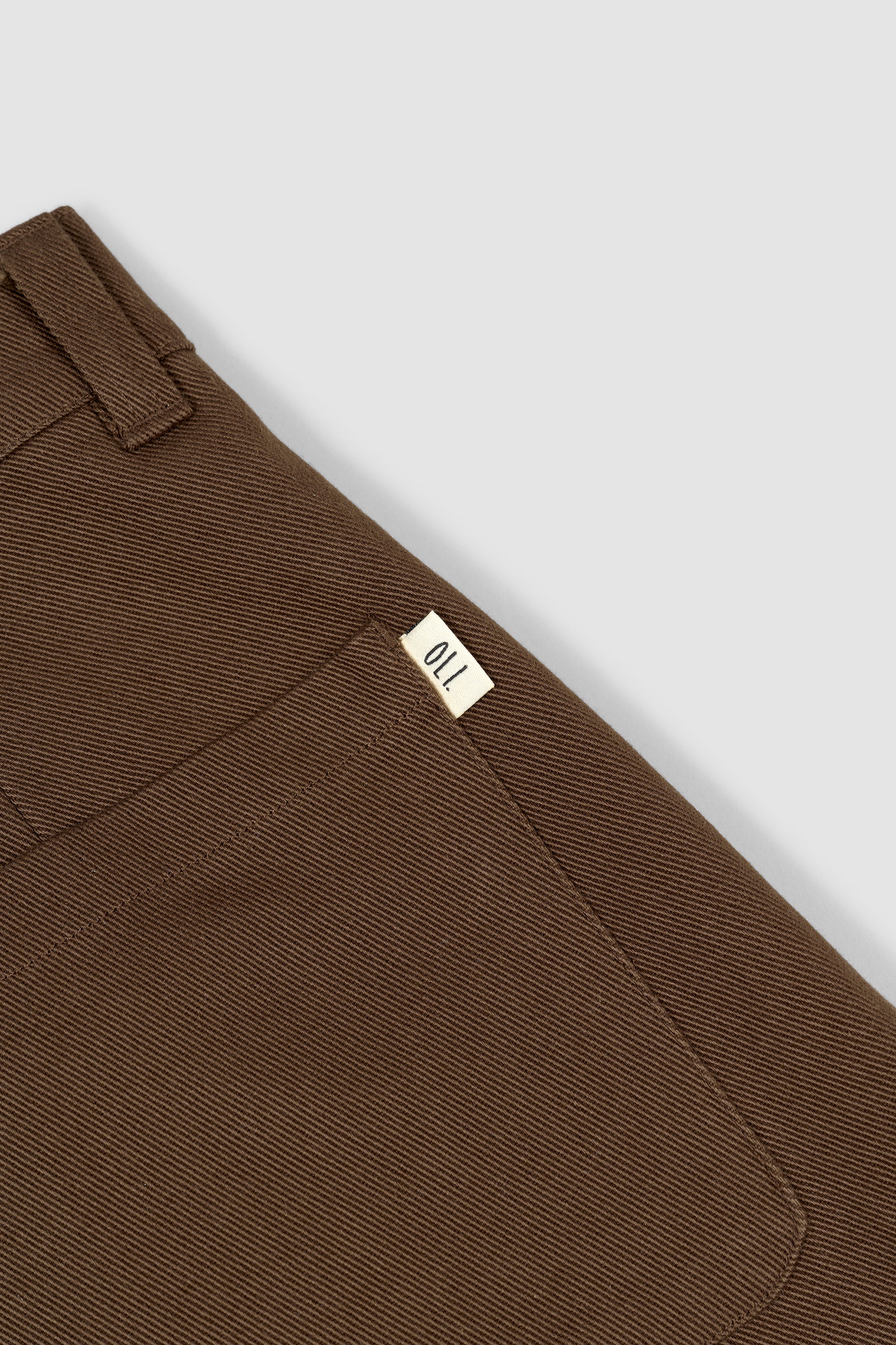 Pleated Pant - Choc