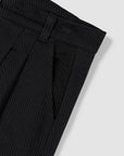 Pleated Pant - Black