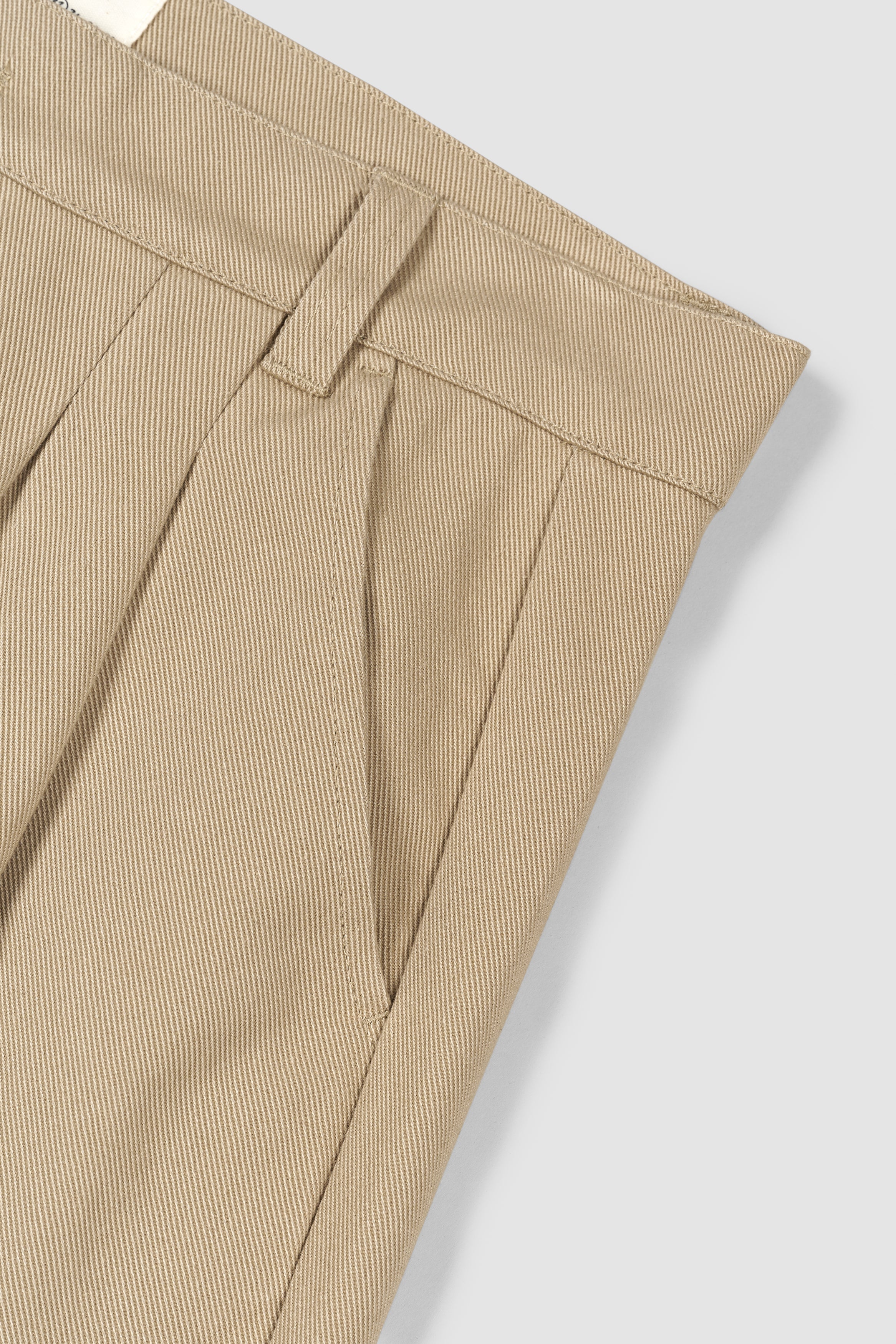 Pleated Pant - Sand