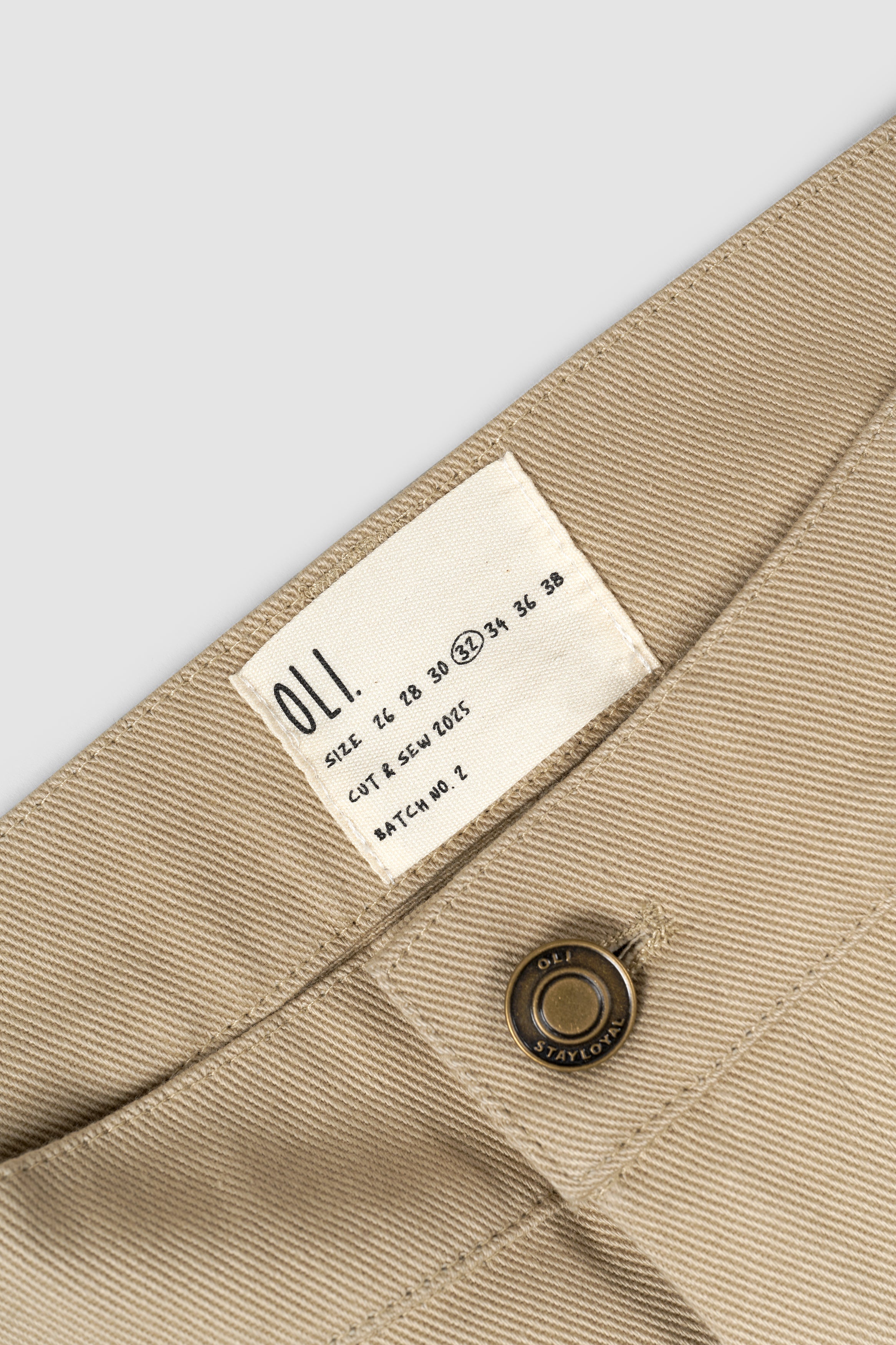 Pleated Pant - Sand