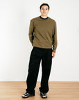 Phoebie Stripe Long Sleeve T - Olive