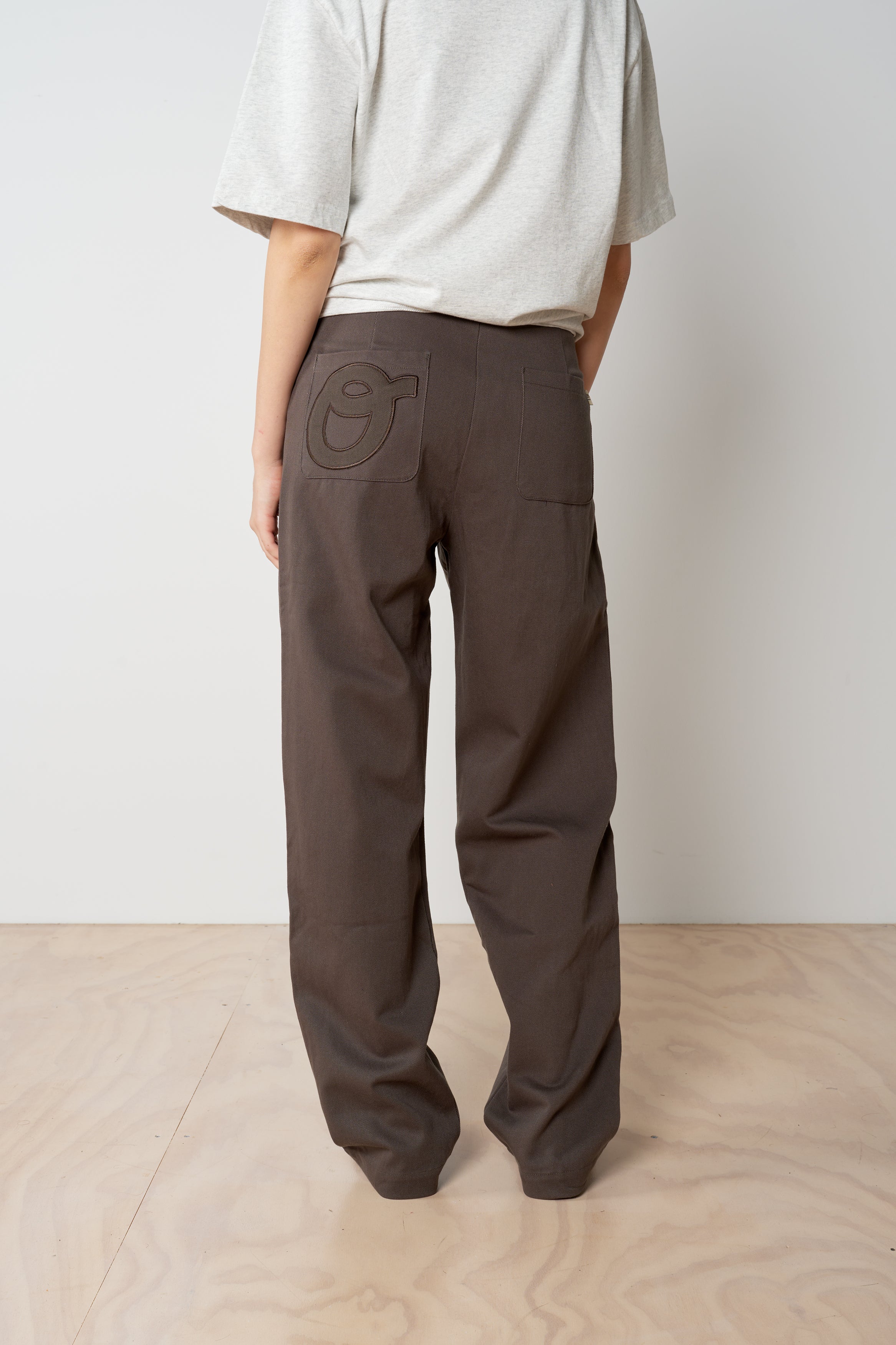 Pleated Pant - Coal
