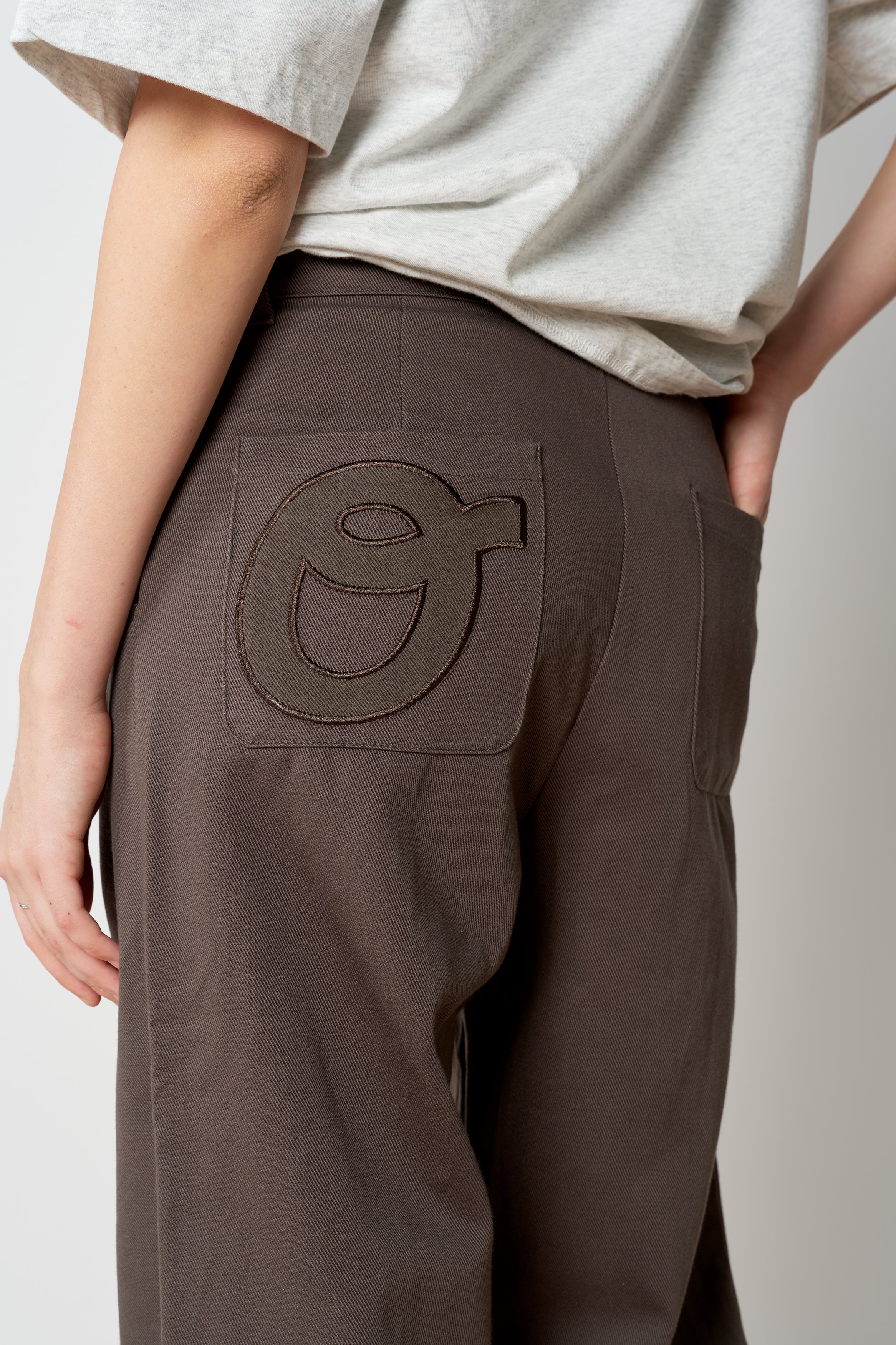 Pleated Pant - Coal