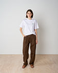 Good Things Take Time Back Print T - White