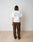Good Things Take Time Back Print T - White