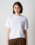 Good Things Take Time Back Print T - White