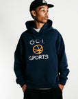 Basketball Sports Hood - Navy