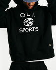 Soccer Sports Hood - Black