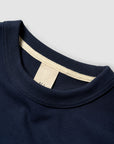 Layered Long Sleeve T - Navy