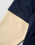 Layered Long Sleeve T - Navy