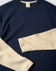 Layered Long Sleeve T - Navy