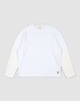 Layered Long Sleeve T - White