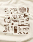Garden Shed Back Print T - Butter