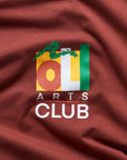 Arts Club T - Maroon