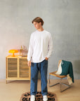Classic Long Sleeve T - White