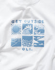 Get Outside T - White