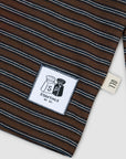 Jamie Stripe Long Sleeve T - Brown