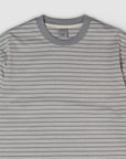 Jamie Stripe Long Sleeve T - Grey