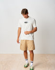 Fluid Logo T - Snow Marle