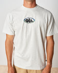 Fluid Logo T - Snow Marle