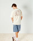 Garden Shed Back Print T - Butter