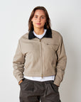 Cropped Reversible Kelpie Jacket - Black/Stone