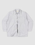 Oxford Stripe Long Sleeve Button Up