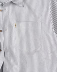 Oxford Stripe Long Sleeve Button Up