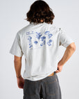 *IMPERFECT* Mushroom Back Print T - Snow Marle