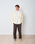 Waffle Button Up - Butter