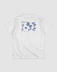 *IMPERFECT* Mushroom Back Print T - Snow Marle