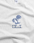 *IMPERFECT* Mushroom Back Print T - Snow Marle